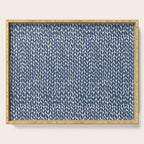 Hand Knit Navy Serving Tray Gallery Image 1
