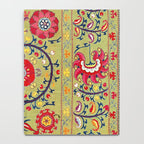 Lakai Suzani Uzbekistan Floral Embroidery Print Notebook Gallery Image 4