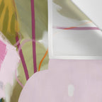 abstract jungle leaves Wall Tapestry Gallery Image 3