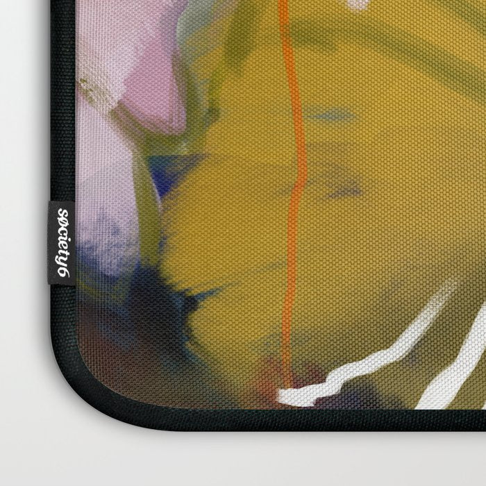 abstract jungle leaves Laptop Sleeve Gallery Image 3