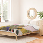 abstract jungle leaves Duvet Cover Gallery Image 2