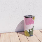 abstract jungle leaves Travel Mug Gallery Image 4