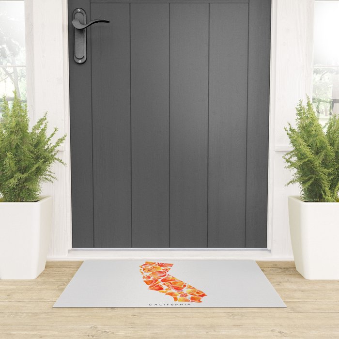 California Poppies Welcome Mat Gallery Image 3