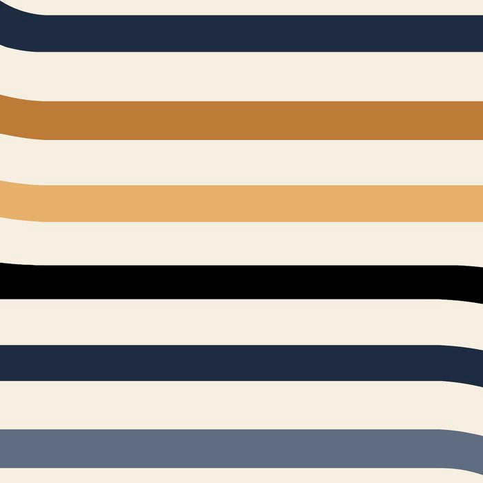 Bold Curvature Stripes III Coffee Mug Gallery Image 2