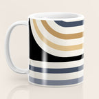 Bold Curvature Stripes III Coffee Mug Gallery Image 3