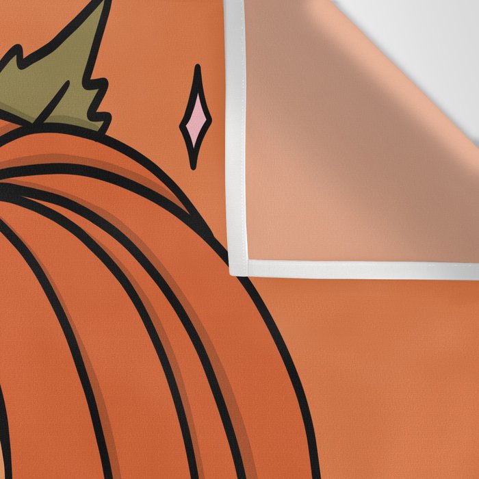 Scorpio Pumpkin Wall Tapestry Gallery Image 3