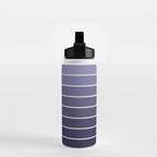 Gradient Arch XI Lavender Dusk Mid Century Modern Rainbow Water Bottle Gallery Image 2