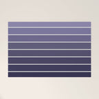 Gradient Arch XI Lavender Dusk Mid Century Modern Rainbow Welcome Mat Gallery Image 1
