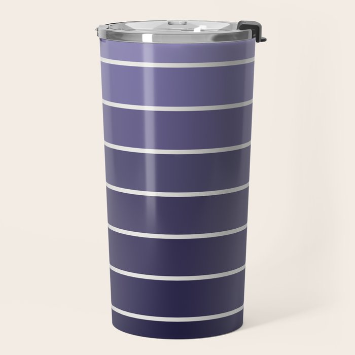 Gradient Arch XI Lavender Dusk Mid Century Modern Rainbow Travel Mug Gallery Image 2