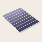 Gradient Arch XI Lavender Dusk Mid Century Modern Rainbow Notebook Gallery Image 2