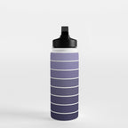 Gradient Arch XI Lavender Dusk Mid Century Modern Rainbow Water Bottle Gallery Image 3