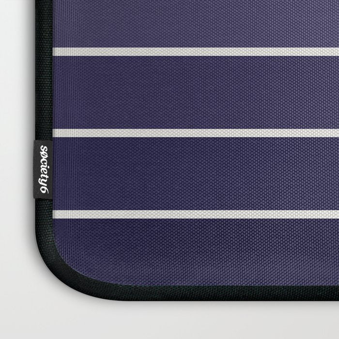 Gradient Arch XI Lavender Dusk Mid Century Modern Rainbow Laptop Sleeve Gallery Image 3