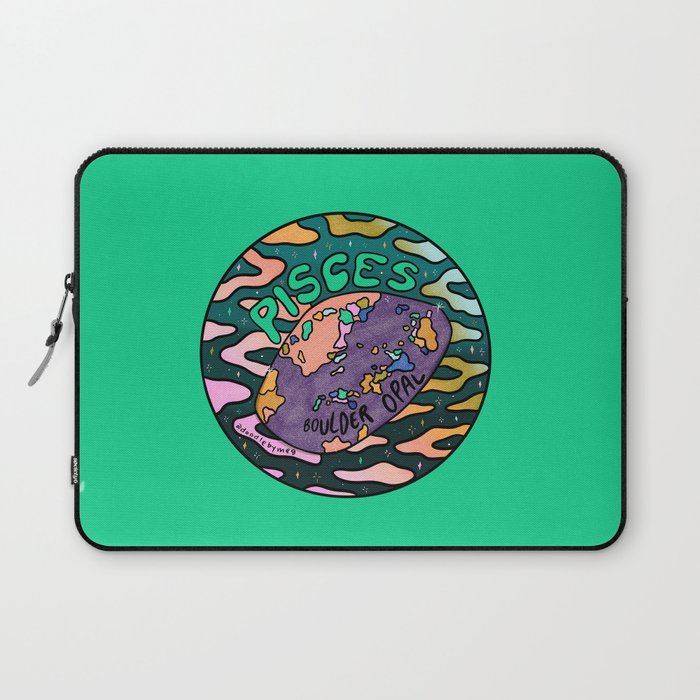 Pisces Crystal Laptop Sleeve Gallery Image 1