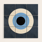 Evil Eye Wood Wall Art Gallery Image 1
