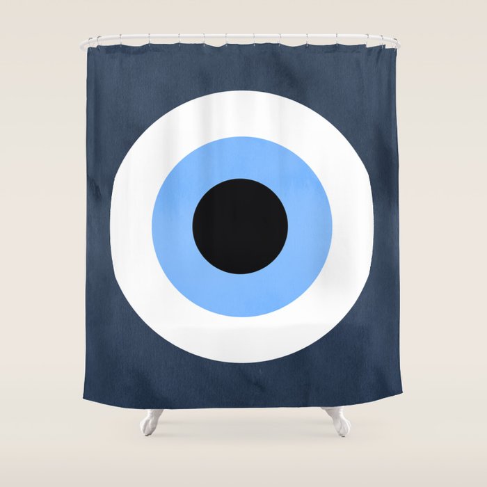 Evil Eye Shower Curtain Gallery Image 1