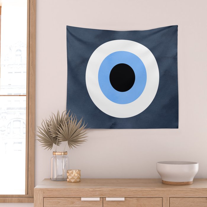 Evil Eye Wall Tapestry Gallery Image 2