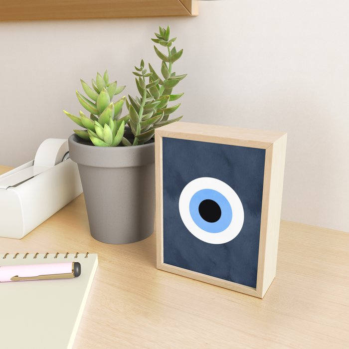 Evil Eye Mini Art Print Gallery Image 2