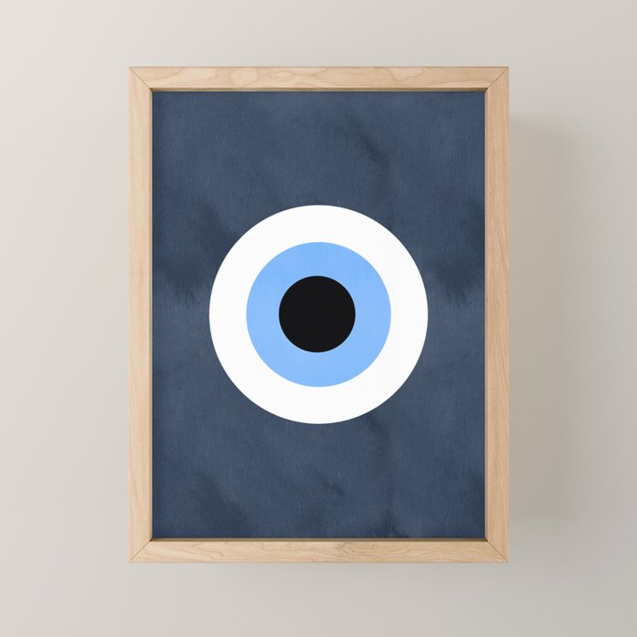 Evil Eye Mini Art Print Gallery Image 1