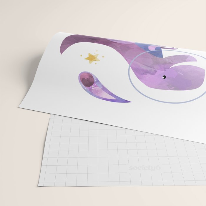 Space T-Rex Dinosaur in Pink Wrapping Paper Gallery Image 2