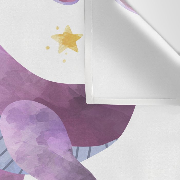 Space T-Rex Dinosaur in Pink Wall Tapestry Gallery Image 3