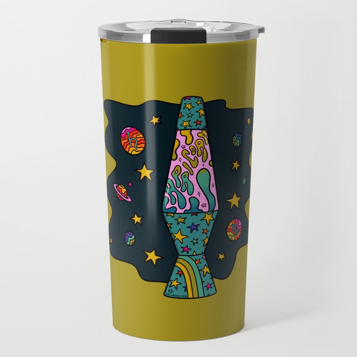 Capricorn Lava Lamp Travel Mug Gallery Image 1