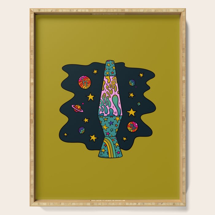 Capricorn Lava Lamp Serving Tray Gallery Image 1