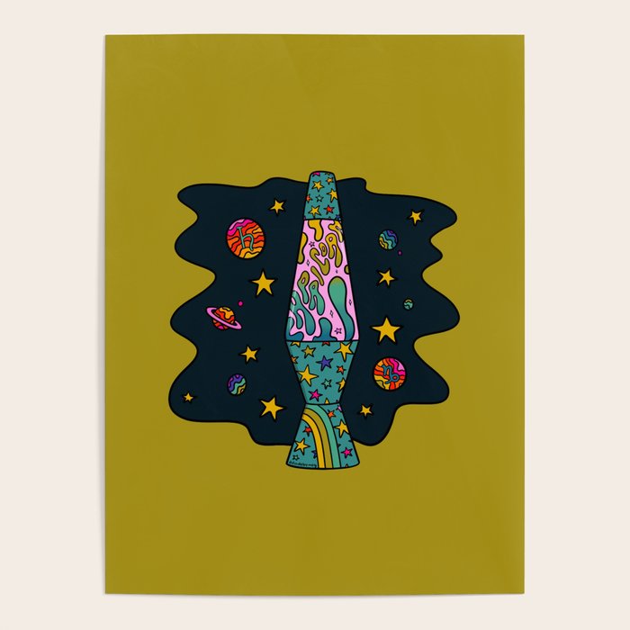 Capricorn Lava Lamp Poster Gallery Image 1