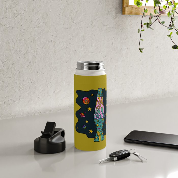Capricorn Lava Lamp Water Bottle Gallery Image 4