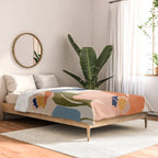Soft Abstract Floral Garden II Comforter Gallery Image 2
