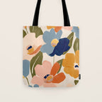 Soft Abstract Floral Garden II Tote Bag Gallery Image 1