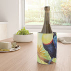 Toucans Tropical Paradise Watercolor Art Wine Chiller Gallery Image 4