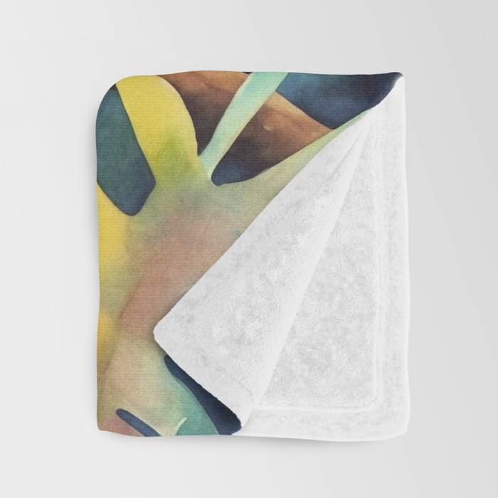 Toucans Tropical Paradise Watercolor Art Throw Blanket Gallery Image 3