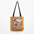 Alabama Wildflowers Tote Bag Gallery Image 2