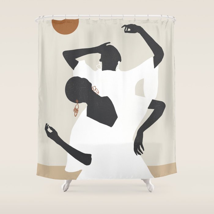Dance 3 Shower Curtain Gallery Image 1