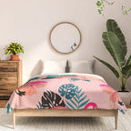 Tropical Flamingos - Pink Palette Comforter Gallery Image 3