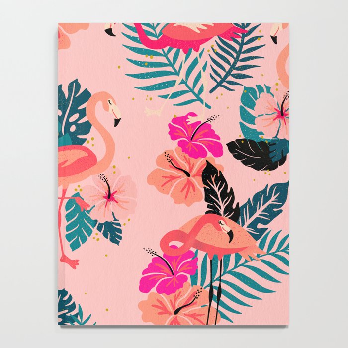 Tropical Flamingos - Pink Palette Notebook Gallery Image 4