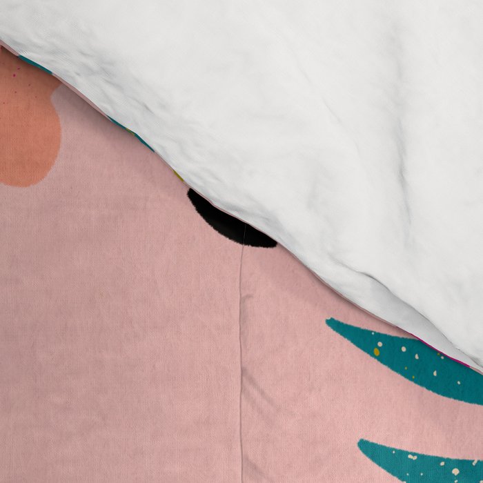 Tropical Flamingos - Pink Palette Comforter Gallery Image 4
