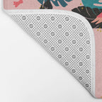 Tropical Flamingos - Pink Palette Bath Mat Gallery Image 2