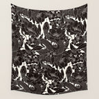 Enchanted Snake Block Print Wall Tapestry Gallery Image 4