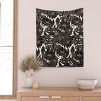 Enchanted Snake Block Print Wall Tapestry Gallery Image 2