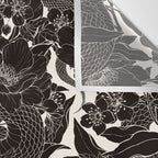 Enchanted Snake Block Print Wall Tapestry Gallery Image 3