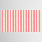 Cabana Stripe - pink & cream Tablecloth Gallery Image 2
