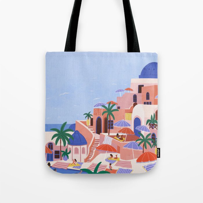 Summer Vacation Tote Bag Gallery Image 1