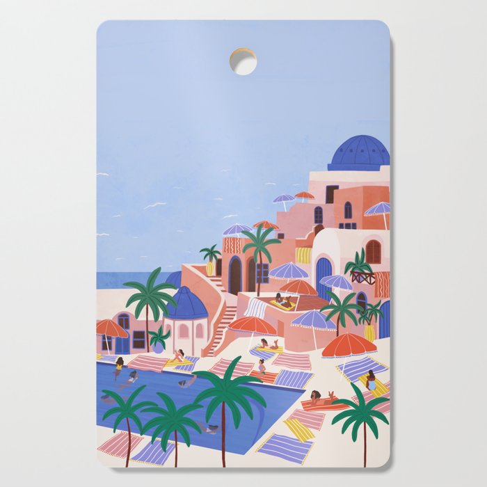 Summer Vacation Cutting Board Gallery Image 1
