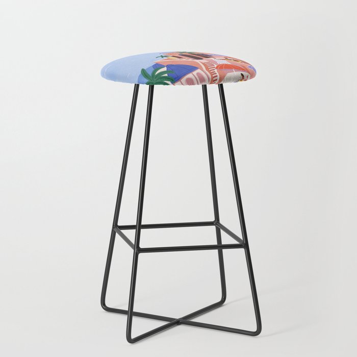 Summer Vacation Stool Gallery Image 1