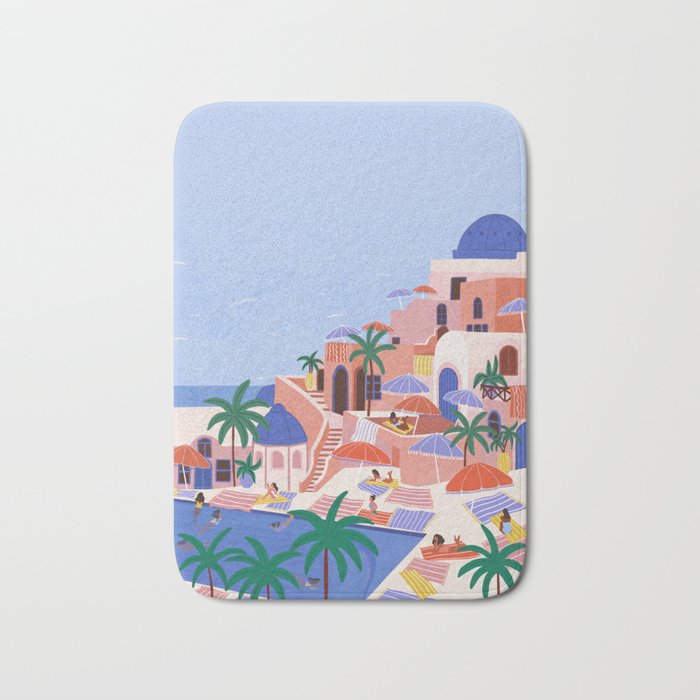 Summer Vacation Bath Mat Gallery Image 1