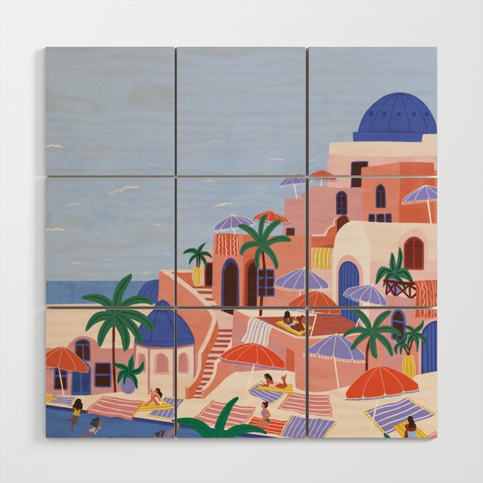 Summer Vacation Wood Wall Art Gallery Image 1