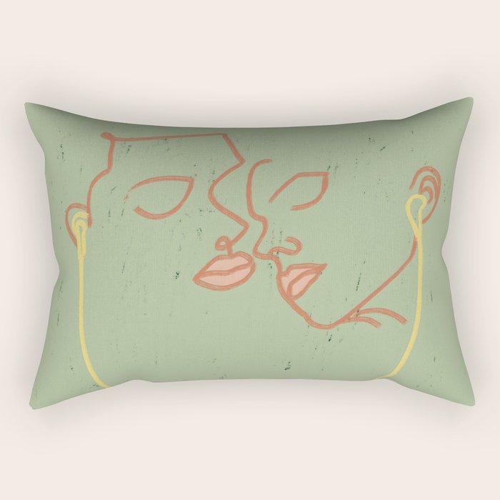 Modern Love Rectangular Pillow Gallery Image 2