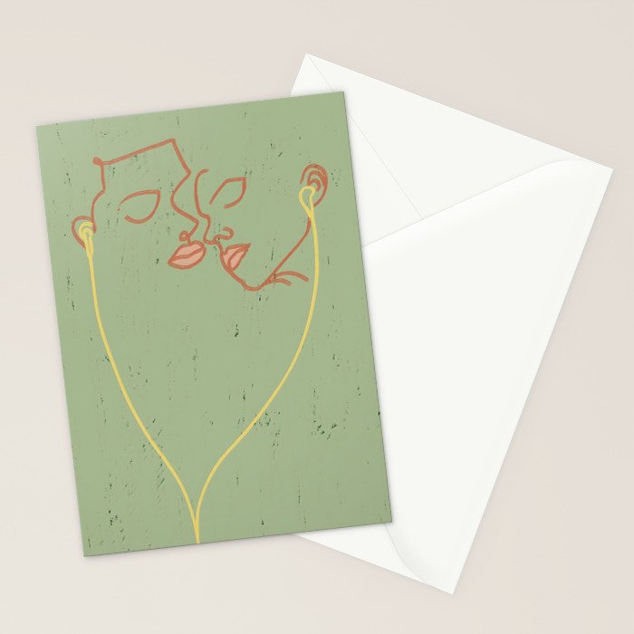 Modern Love Stationery Card Gallery Image 2