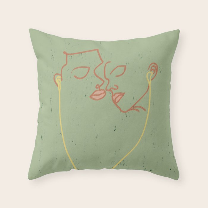 Modern Love Throw Pillow Gallery Image 6